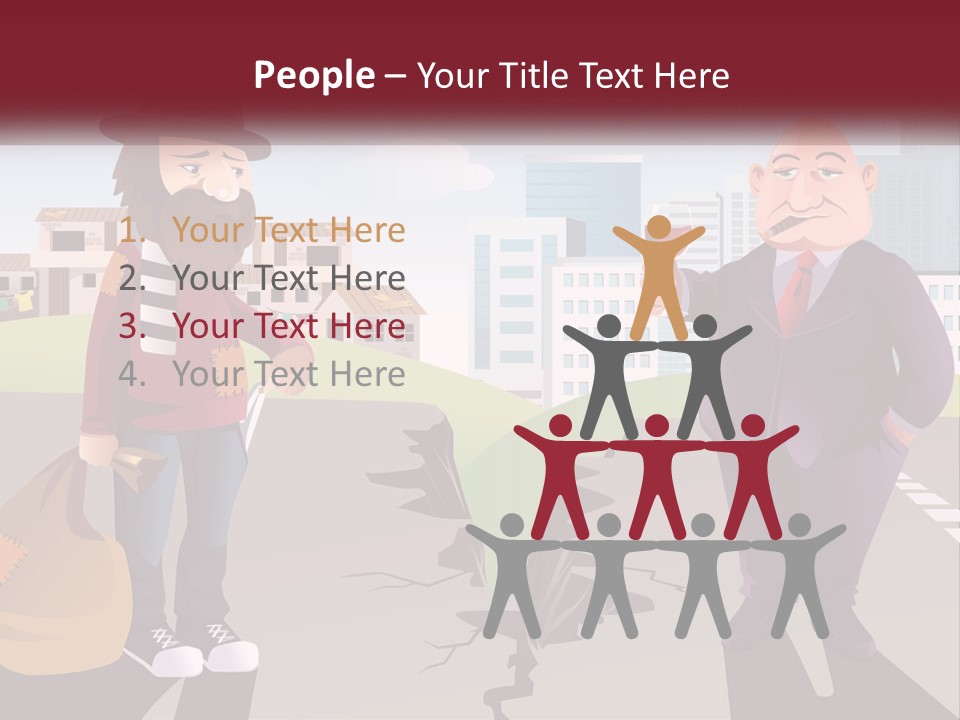 A Man Holding A Glass Of Wine Standing Next To Another Man PowerPoint Template