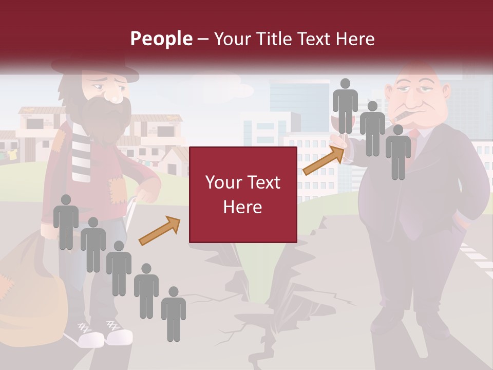 A Man Holding A Glass Of Wine Standing Next To Another Man PowerPoint Template