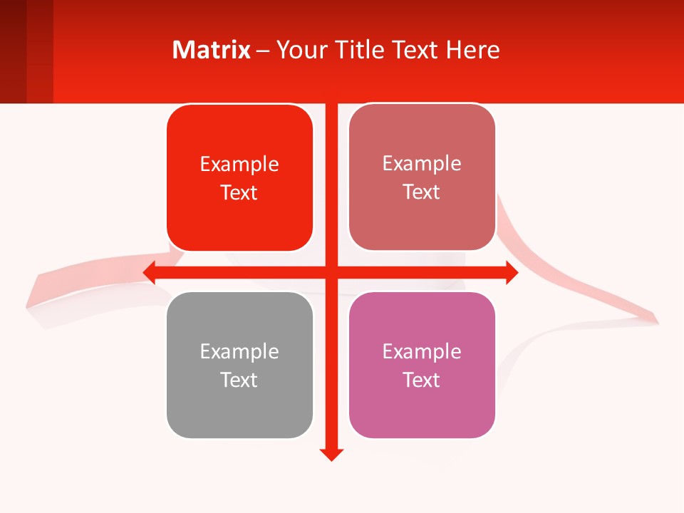 A Heart Shaped Box With A Red Ribbon Tied Around It PowerPoint Template