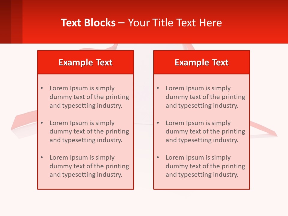 A Heart Shaped Box With A Red Ribbon Tied Around It PowerPoint Template