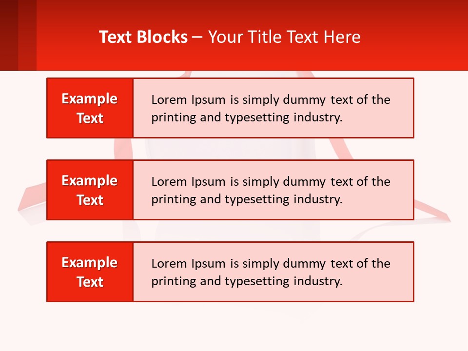 A Heart Shaped Box With A Red Ribbon Tied Around It PowerPoint Template