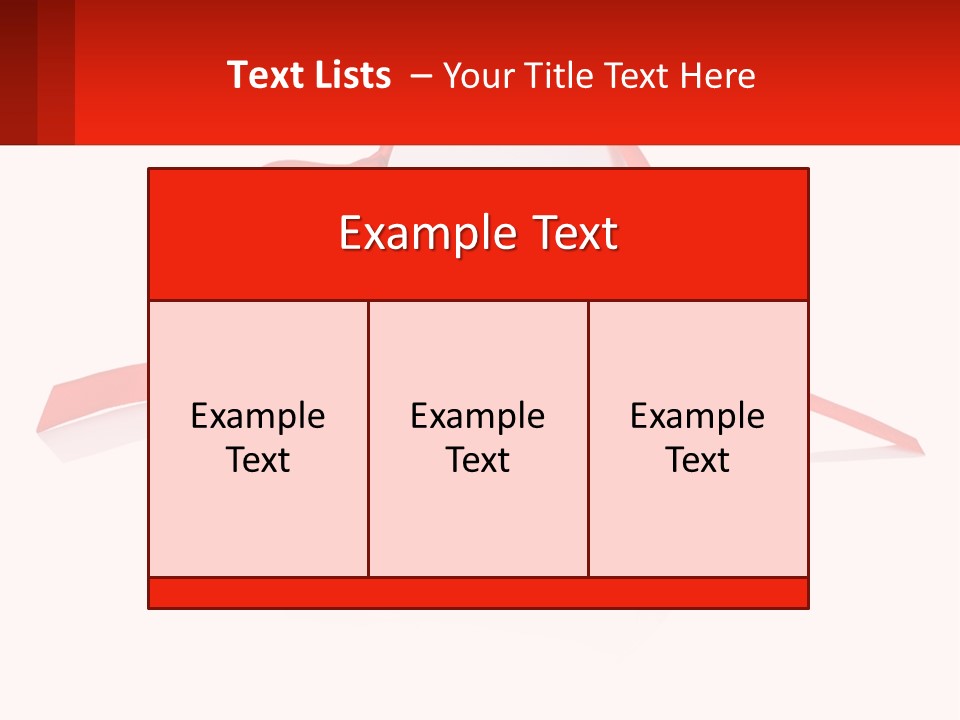A Heart Shaped Box With A Red Ribbon Tied Around It PowerPoint Template