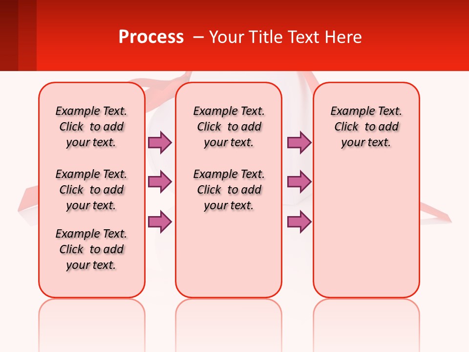 A Heart Shaped Box With A Red Ribbon Tied Around It PowerPoint Template