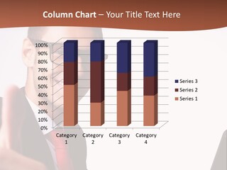 A Man In A Suit And Tie With A Laptop Giving A Thumbs Up PowerPoint Template