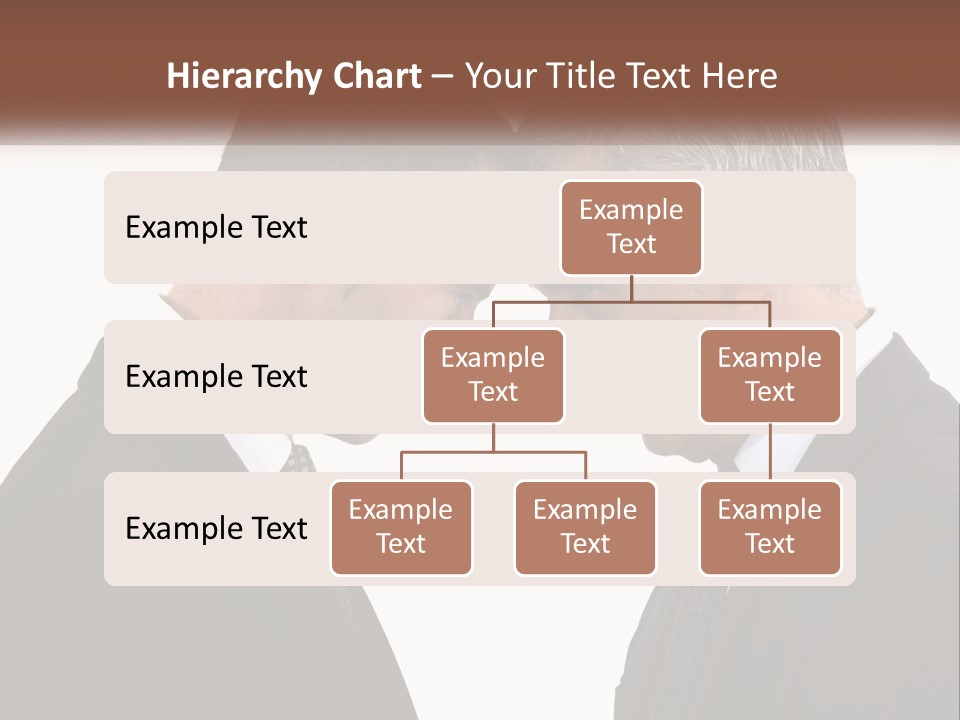 Two Men Facing Each Other With A White Background PowerPoint Template