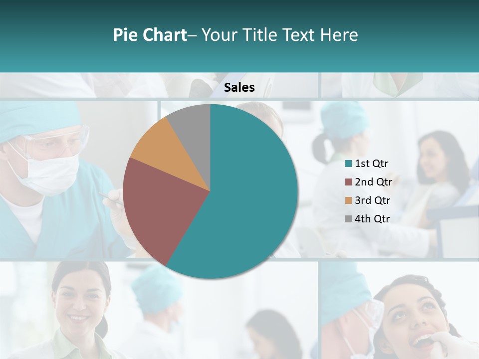 A Collage Of Photos Of Doctors In Scrubs PowerPoint Template
