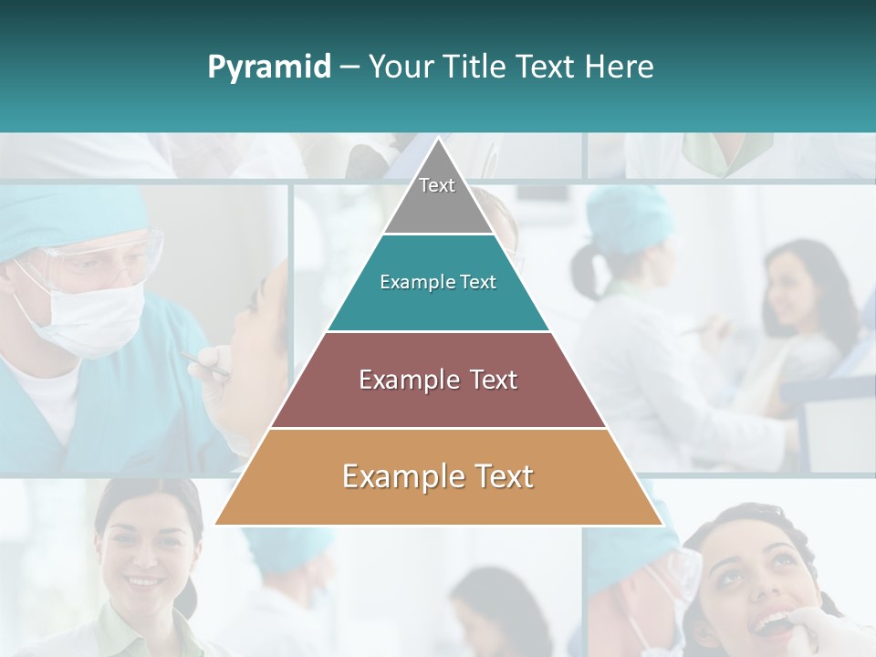 A Collage Of Photos Of Doctors In Scrubs PowerPoint Template