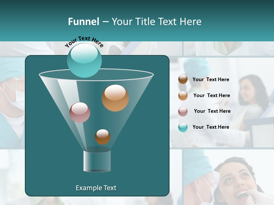 A Collage Of Photos Of Doctors In Scrubs PowerPoint Template