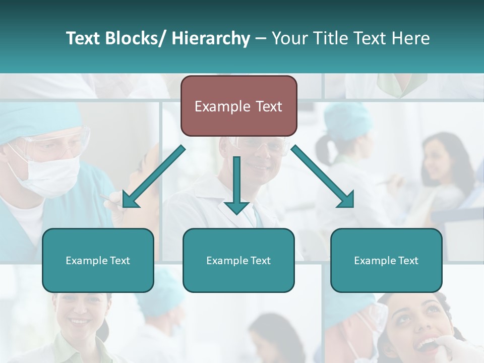 A Collage Of Photos Of Doctors In Scrubs PowerPoint Template