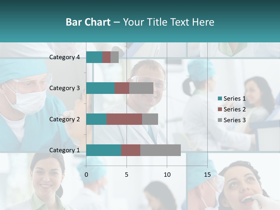 A Collage Of Photos Of Doctors In Scrubs PowerPoint Template