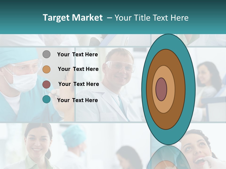 A Collage Of Photos Of Doctors In Scrubs PowerPoint Template