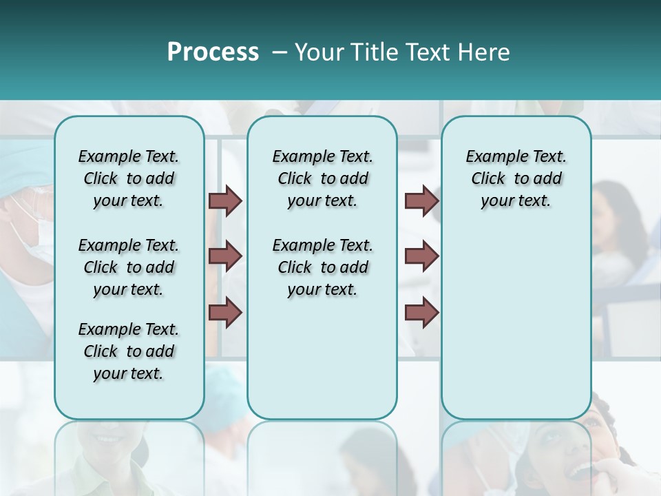 A Collage Of Photos Of Doctors In Scrubs PowerPoint Template
