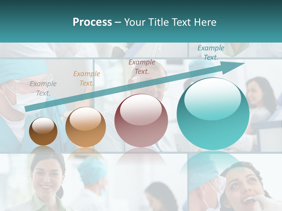 A Collage Of Photos Of Doctors In Scrubs PowerPoint Template