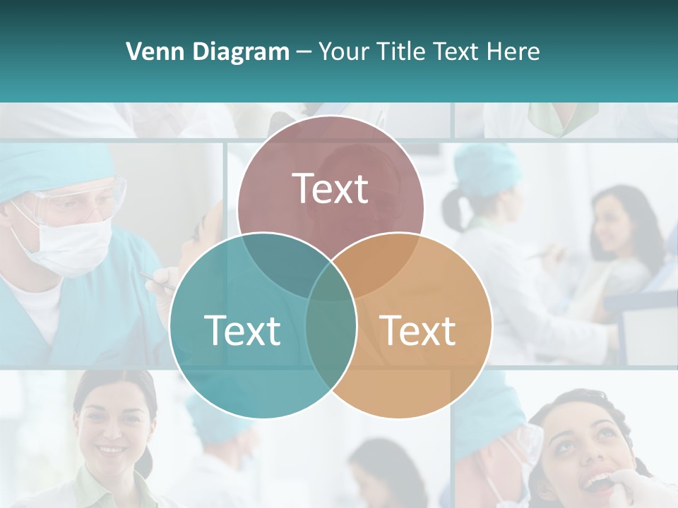 A Collage Of Photos Of Doctors In Scrubs PowerPoint Template