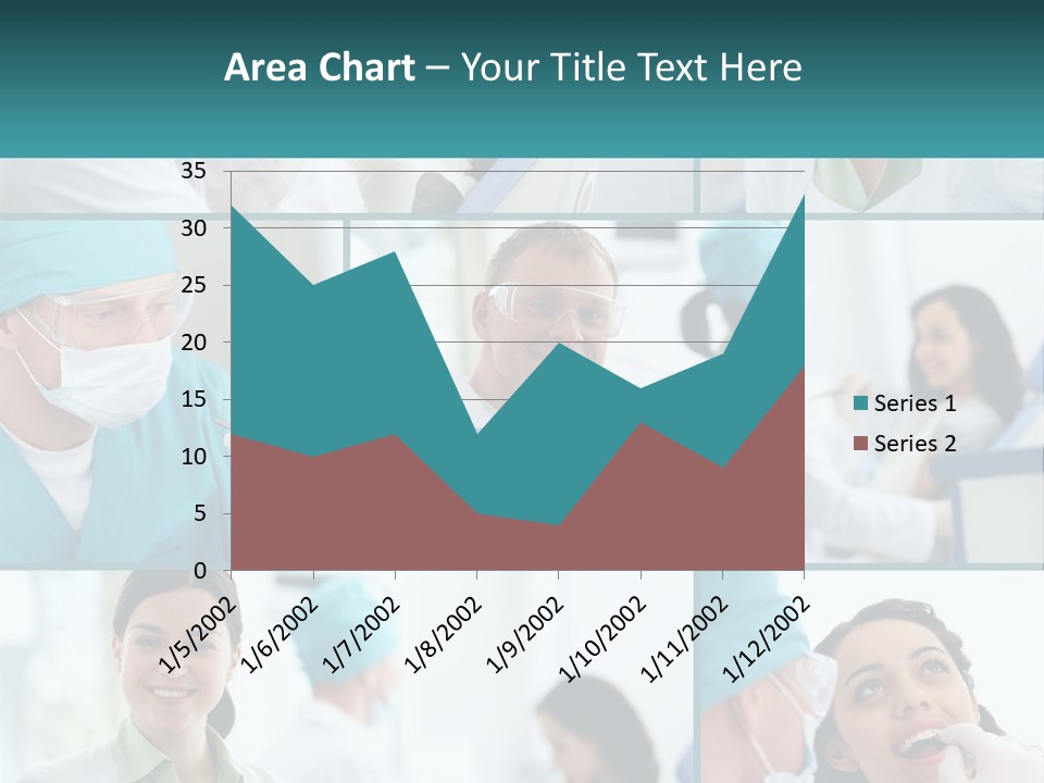 A Collage Of Photos Of Doctors In Scrubs PowerPoint Template