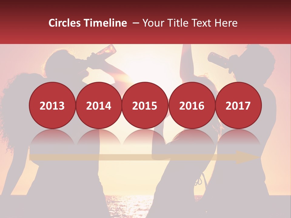 A Group Of People Standing Next To Each Other PowerPoint Template