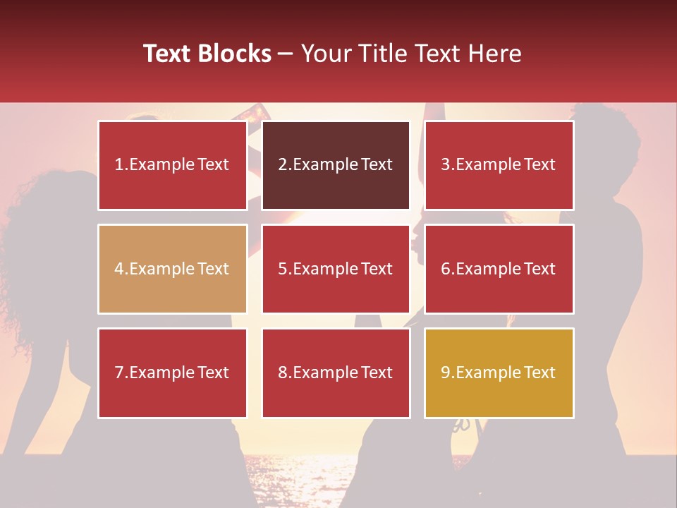 A Group Of People Standing Next To Each Other PowerPoint Template