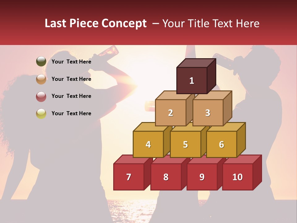 A Group Of People Standing Next To Each Other PowerPoint Template