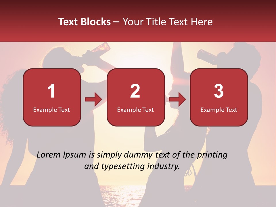 A Group Of People Standing Next To Each Other PowerPoint Template