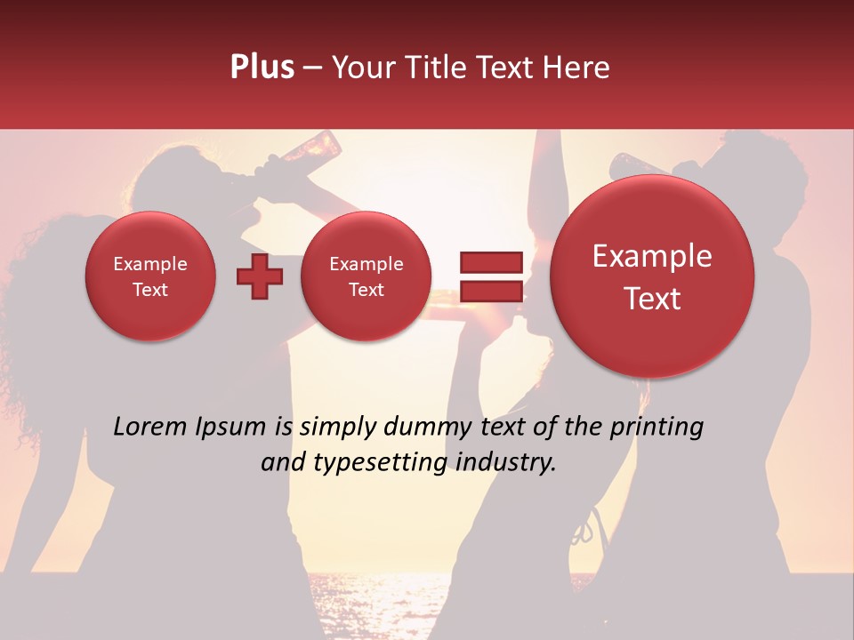 A Group Of People Standing Next To Each Other PowerPoint Template