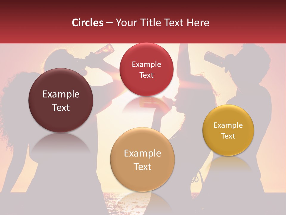 A Group Of People Standing Next To Each Other PowerPoint Template