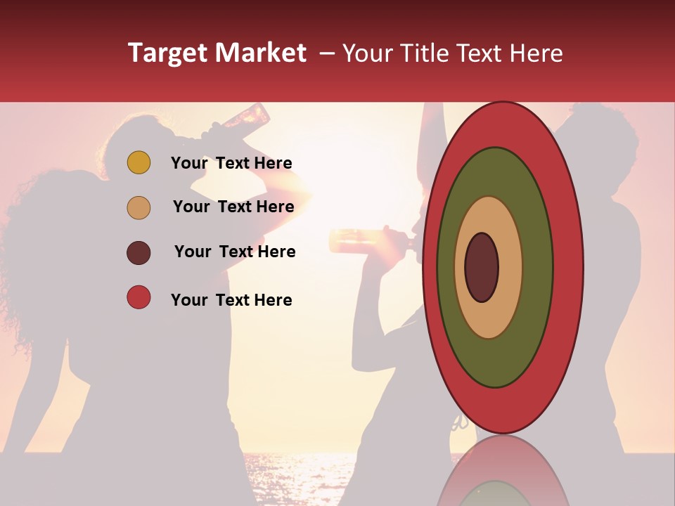 A Group Of People Standing Next To Each Other PowerPoint Template