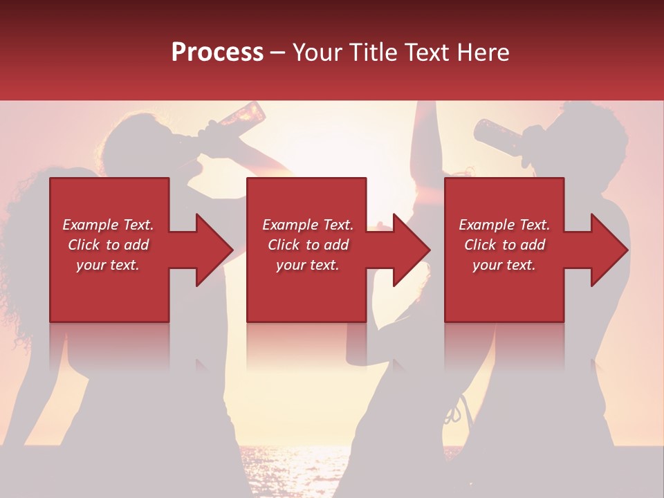 A Group Of People Standing Next To Each Other PowerPoint Template