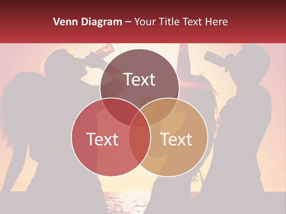 A Group Of People Standing Next To Each Other PowerPoint Template