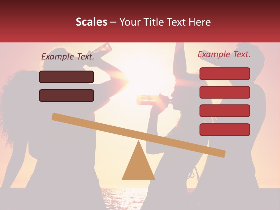 A Group Of People Standing Next To Each Other PowerPoint Template