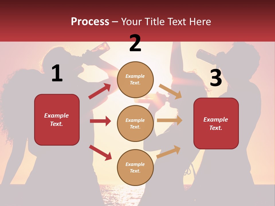 A Group Of People Standing Next To Each Other PowerPoint Template