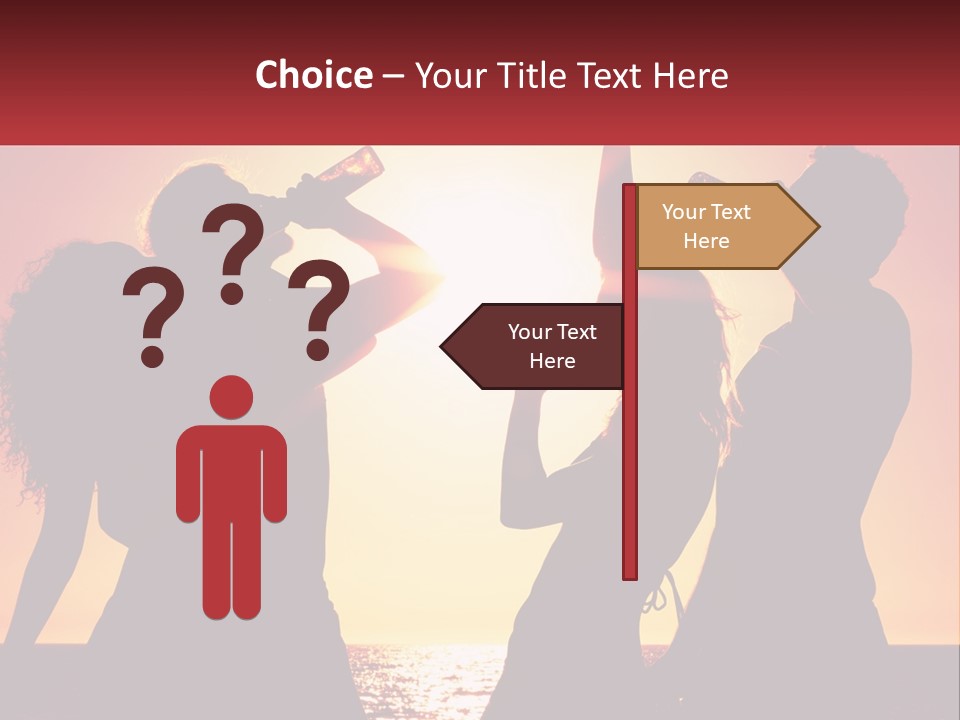 A Group Of People Standing Next To Each Other PowerPoint Template