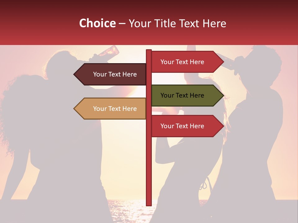 A Group Of People Standing Next To Each Other PowerPoint Template