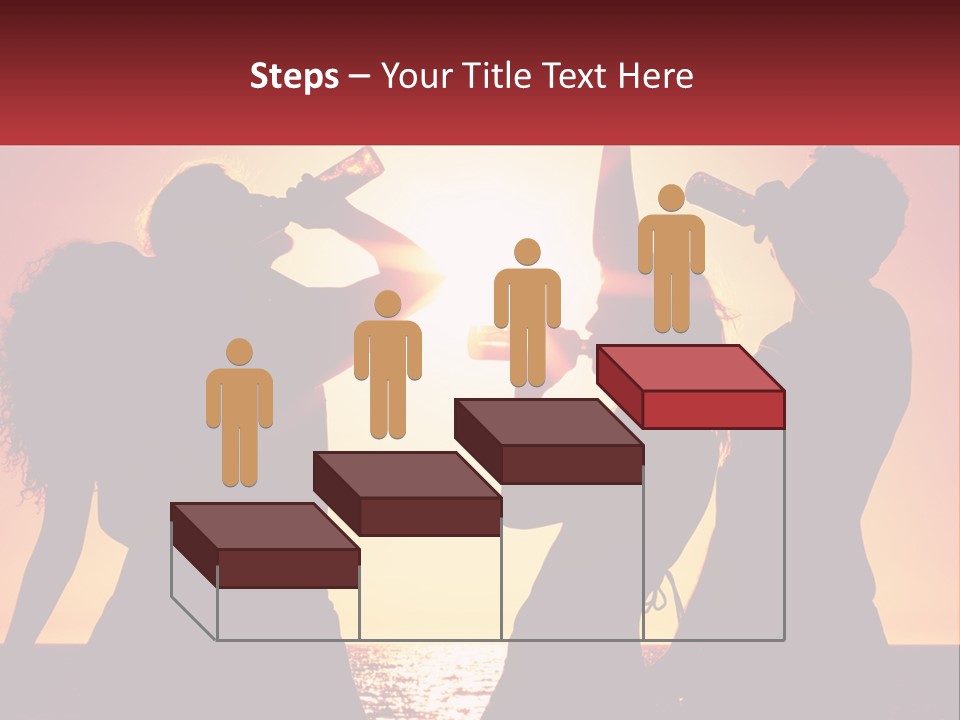 A Group Of People Standing Next To Each Other PowerPoint Template