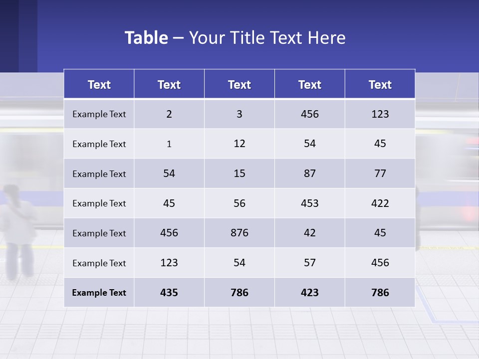 A Group Of People Standing In Front Of A Train PowerPoint Template