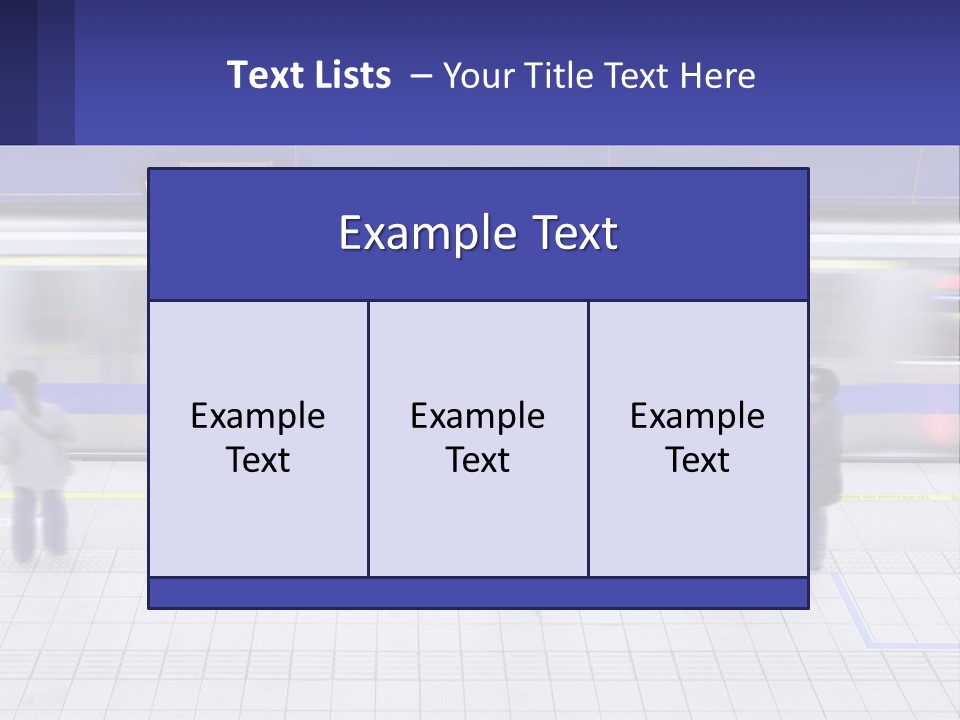 A Group Of People Standing In Front Of A Train PowerPoint Template