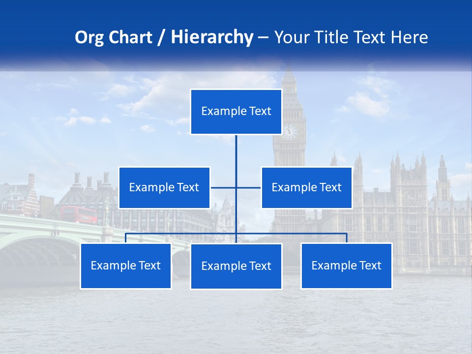 A Picture Of Big Ben And The Houses Of Parliament PowerPoint Template