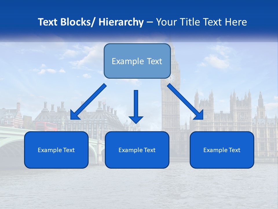 A Picture Of Big Ben And The Houses Of Parliament PowerPoint Template