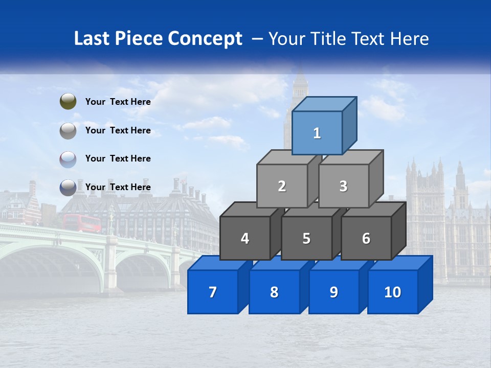 A Picture Of Big Ben And The Houses Of Parliament PowerPoint Template