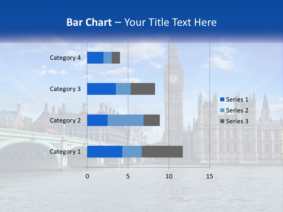 A Picture Of Big Ben And The Houses Of Parliament PowerPoint Template