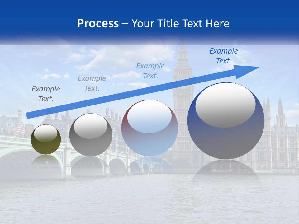 A Picture Of Big Ben And The Houses Of Parliament PowerPoint Template