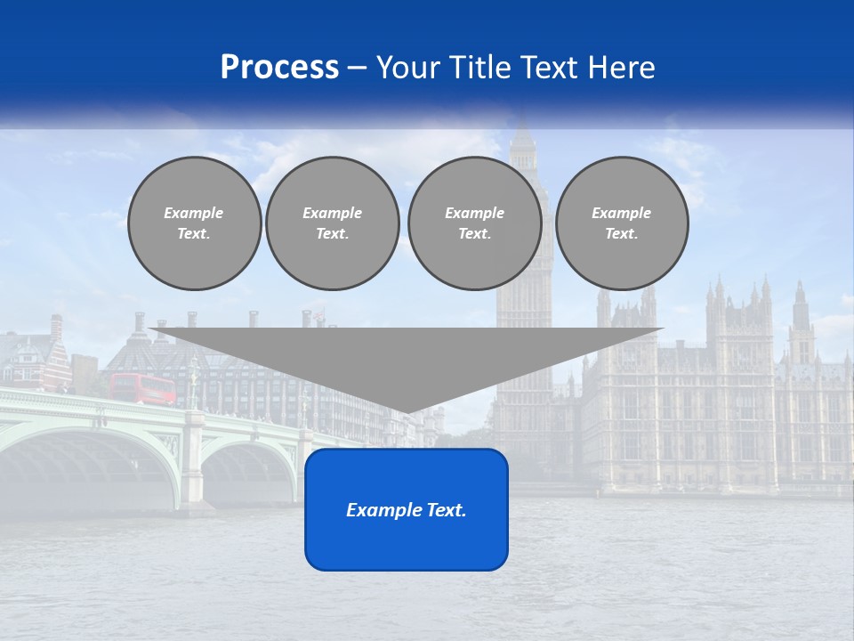 A Picture Of Big Ben And The Houses Of Parliament PowerPoint Template