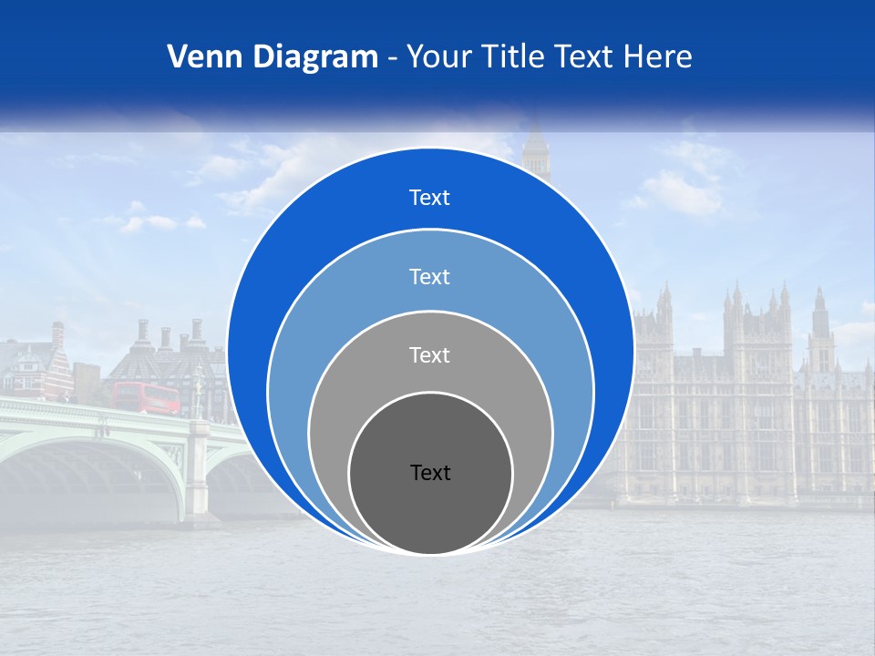 A Picture Of Big Ben And The Houses Of Parliament PowerPoint Template
