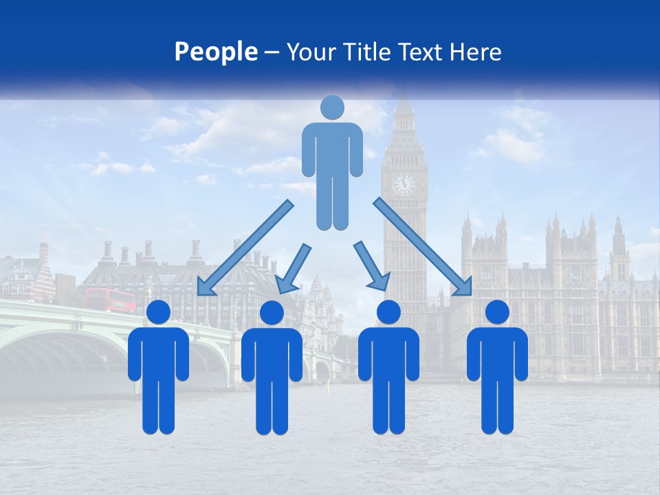 A Picture Of Big Ben And The Houses Of Parliament PowerPoint Template