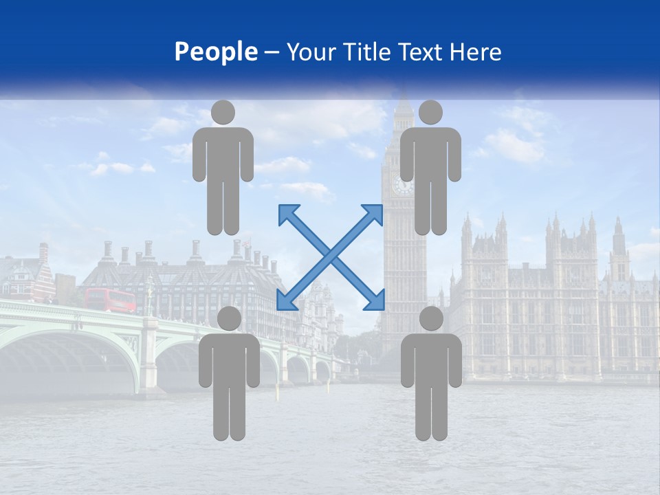A Picture Of Big Ben And The Houses Of Parliament PowerPoint Template