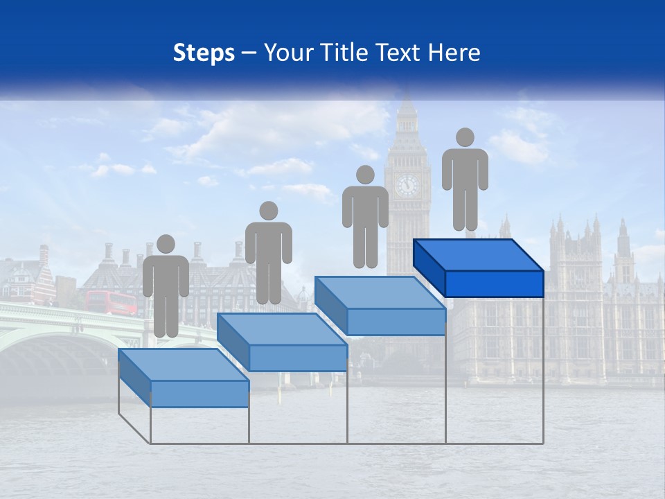 A Picture Of Big Ben And The Houses Of Parliament PowerPoint Template