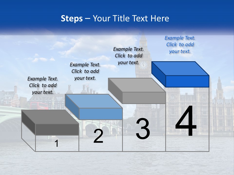 A Picture Of Big Ben And The Houses Of Parliament PowerPoint Template