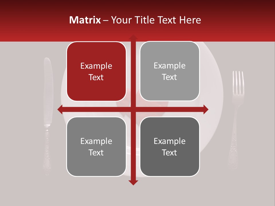 A Plate With A Broken Heart On It PowerPoint Template