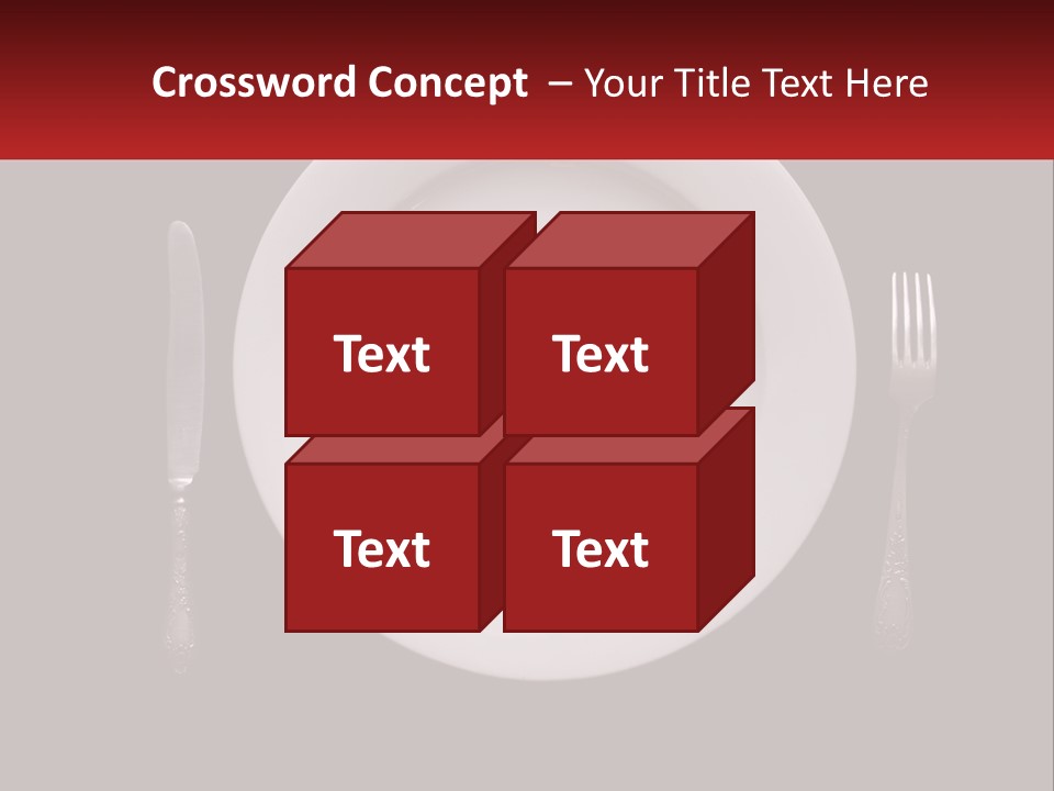 A Plate With A Broken Heart On It PowerPoint Template