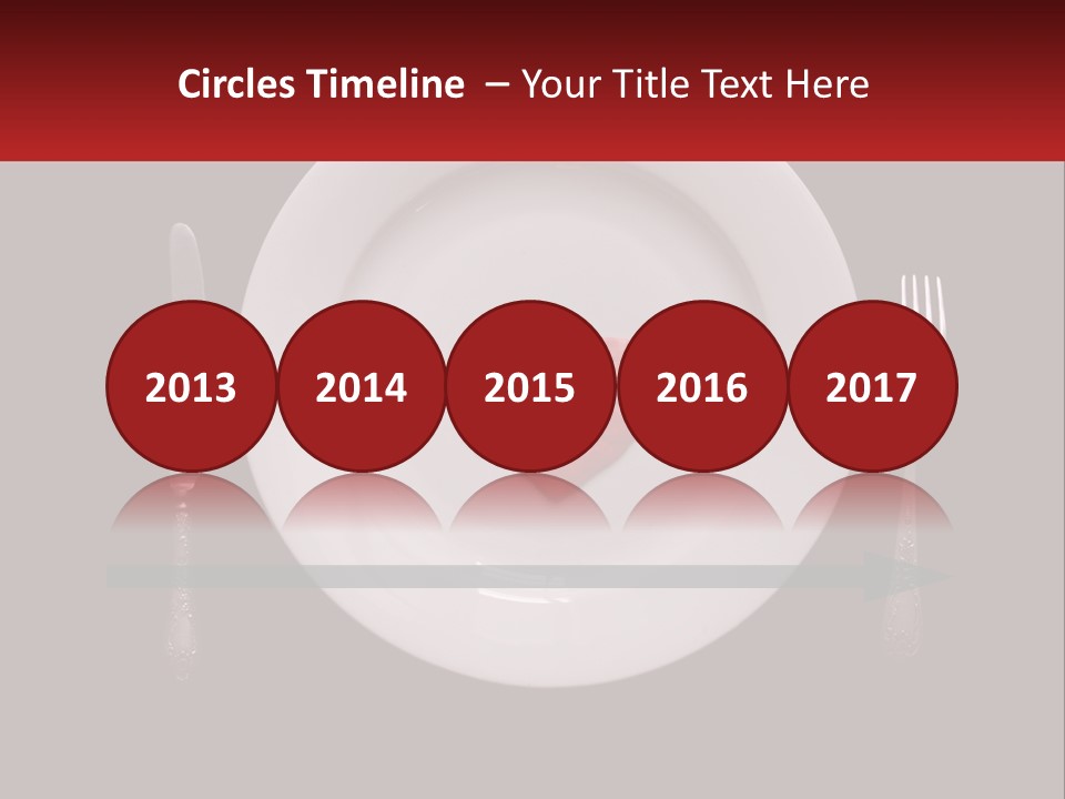 A Plate With A Broken Heart On It PowerPoint Template