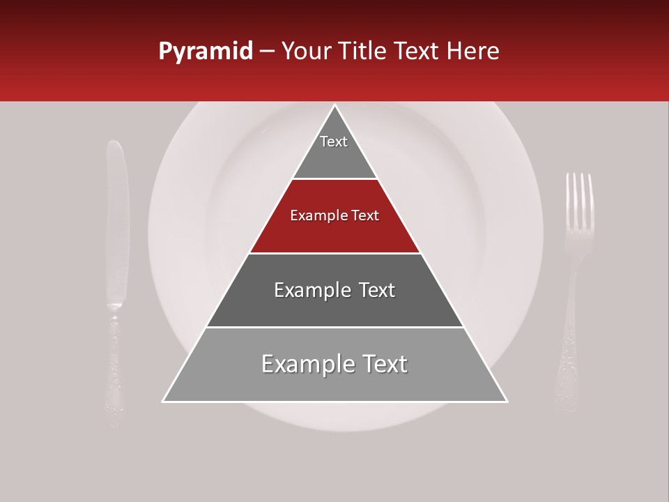 A Plate With A Broken Heart On It PowerPoint Template